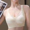 thumbnail image 5 of Turilly Bras Womens Round Neck Wireless Bra With Wide Straps Invisible Everyday Comfort Everyday Bras, 5 of 5