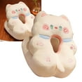 thumbnail image 2 of <p>Cute Animal V Shape Nap Pillow, Cute Cartoon Patterns Elastic Ice Silk V Shape Nap Pillow  For Office</p>, 2 of 7