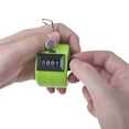 thumbnail image 6 of GOGO 12 Pcs Tally Counter, Plastic Handheld Digit Number Lap Counter, Manual Mechanical Clicker - Orange, 6 of 7