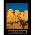 thumbnail image 2 of Frontline 20x24 Gold Ornate Wood Framed with Double Matting Museum Art Print Titled - Leaders - Mt Rushmore, 2 of 4