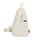 thumbnail image 3 of Bolso bandolera portátil organizador, bolsa de viaje, mochila de senderismo de nailon Blanco, 3 of 9