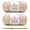Beige, variant on 2 Pack T-Shirt Yarn for Beginner Crochet Bags/Basket/Coaster, 400g/144yds High Elastic Thick Polyester Fabric (Orange)