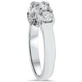 thumbnail image 4 of Pompeii 1 1/2ct Five Stone Trellis Diamond Wedding Ring 14K White Gold (H/I,I2-I3), 4 of 4