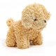 thumbnail image 2 of Animal de peluche perro Sincero llavero regalo del día del niño marrón claro, 2 of 4