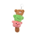 thumbnail image 4 of Llavero de peluche de juguete de animal, accesorio para fotos, muñeco de animal suave y encantador, adorno colgante Oso, 4 of 9