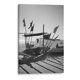thumbnail image 1 of Cuadro decorativo - ZARPAN LAS BANDERAS, Luis Oleg 60x90 Canvas Lab Blanco y negro, Playas y mares,, 1 of 2
