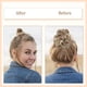 thumbnail image 4 of Accesorios para el cabello Seitruly moño de pelo sintético rizado, 4 of 6