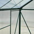 thumbnail image 6 of Outsunny 6' x 8' x 7' Polycarbonate Portable Walk-In Garden Greenhouse, 6 of 8