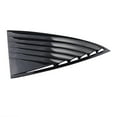 thumbnail image 5 of 2pcs Car Rear Window Louver Spoiler Panel Scoops Air Vent Triangle Blinds Fit For Tesla Model 3 2017-2021 ABS, 5 of 5