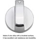 thumbnail image 4 of 6 Pieces Universal Metal Control Knobs Gas Stove Knob 6mm Universal Control Knobs Stove Knob For Gas Stove Cooker Oven Hob, 4 of 5