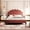 Bean paste red, variant on Bean Paste Red Bed with Flower Design | Comfortable Sleep, Stable Structure