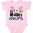 thumbnail image 3 of Inktastic Papa's Fishing Buddy with Colorful Fish Boys or Girls Baby Bodysuit, 3 of 5