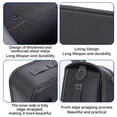 thumbnail image 4 of XiongXiong Motorcycle Saddlebags, 2 pack Large Capacity Side Bags, Waterproof PU Leather Luggage Panniers Bags with Removable Bottle Holder, Lock, 4 of 13