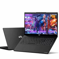 17.3 Gaming-Laptop Ryzen 9 8945HS (>i9-13900H) 32GB RAM 1TB SSD, Radeon 780M, PD 100W USB-C 4.0 AI-Enhanced for Copilot VR Ready, Backlit KB Fingerprint Unlock, Office Business 75W Battery