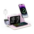 thumbnail image 1 of Wireless Charging Station Acer 7-in-1 30W with LED Clock, 1 of 9
