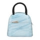 thumbnail image 1 of Fotbe Light Blue Marble Bolsa de Almuerzo con Estampado, Lonchera Aislada, Contenedor de Comida Reutilizable Tipo Cooler a Prueba de Fugas, 1 of 6