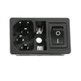 thumbnail image 3 of Unique Bargains Light Boat Rocker Switch IEC 320 C14 Inlet Power Socket Connector, 3 of 6