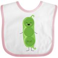 thumbnail image 3 of Inktastic Peas Costume Boys or Girls Baby Bib, 3 of 4