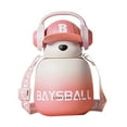thumbnail image 4 of Botella de agua para niños Strade Fareast Limited 22oz rosa fácil de limpiar gran capacidad, 4 of 8