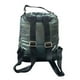 thumbnail image 3 of Mochila casual marca Luxo Brand modelo UNIBELLA de nylon sintética satinado acolchada color verde, 3 of 6