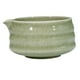 thumbnail image 5 of Cuenco de cerámica para matcha con , portátil, compacto, de , elegante y tradicional, para mezclar matcha y preparar té. Color matcha, 5 of 9