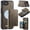 Brown, variant on Case For iPhone 17 Pro RFID Blocking Compatible With MagSafe Detachable 2 In 1 Wallet With Card Holder,PU Leather Case, Holder Kickstand Magnetic Protective Women Men Cover,Black,For iPhone 17 Pro