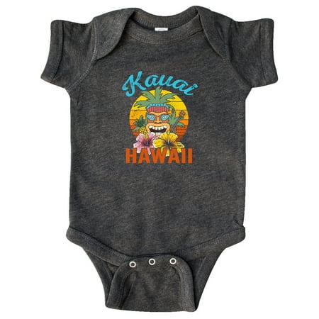 

Inktastic Kauai Hawaii Vacation Tiki Gift Baby Boy or Baby Girl Bodysuit