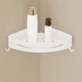 thumbnail image 1 of TIMIFIS Shower Rack Shower Storage Rack for Tile Walls, Aluminum Corner Shower Basket Caddy for Shampoo Conditioner, Bathroom / Kitchen Storage Organizer with No Drilling Toothbrush Holders, 1 of 5