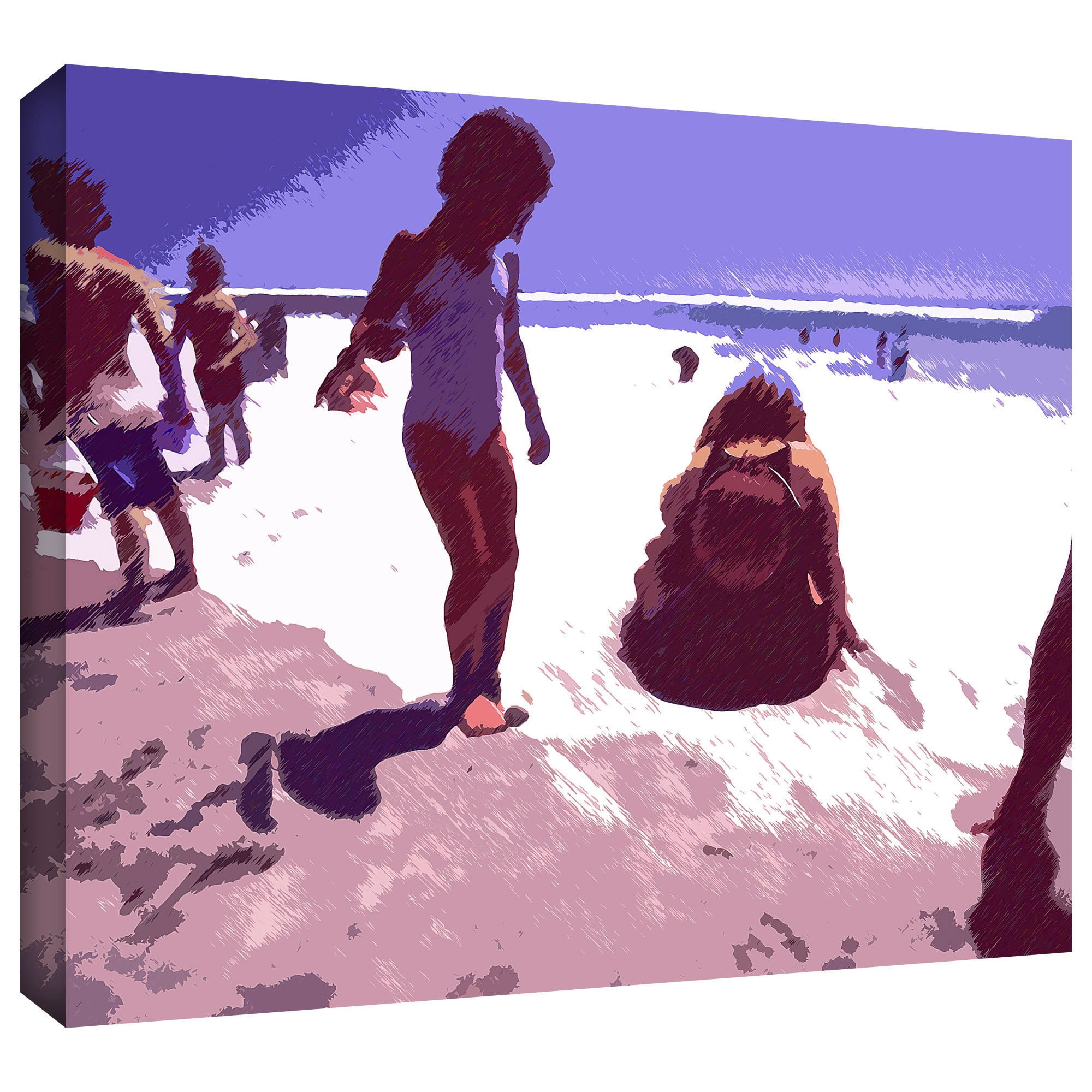 Dean Uhlinger "Beach Day" Gallery-Wrapped Canvas