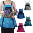 thumbnail image 2 of Waterproof Gardening Apron Outdoor Picking Large Pocket Apron Garden Quick Release Harvest Apron Backpack Tool Apron Picking Bag, 2 of 7