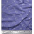 thumbnail image 1 of Soimoi Polyester Crepe Fabric Pug Dog Print Fabric by The Yard 42 Inch Wide, 1 of 3