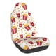 thumbnail image 1 of Fotbe Popcorn Funda para Asiento de Auto con Estampado – Impermeable y Antisudor – Ajuste Universal, Lavable a Máquina, Antideslizante (1 Pieza), 1 of 5