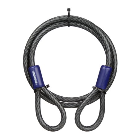 Brinks Commercial Braided Steel Open Looped End Cable, 5/8" x 7'