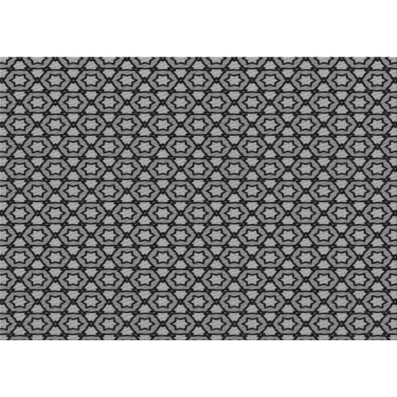 Ahgly Company Indoor Rectangle Patterned Dark Gray Area Rugs, 2' x 3'