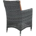 thumbnail image 3 of Modway Summon Dining Outdoor Patio Sunbrella® Armchair in Canvas Tuscan, 3 of 3