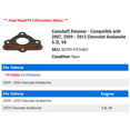thumbnail image 2 of Camshaft Retainer - Compatible with 2007, 2009 - 2013 Chevy Avalanche 5.3L V8 2010 2011 2012, 2 of 2