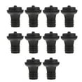 thumbnail image 1 of 10 tapones vertedores para botellas de vino al vacío (negros), 1 of 5