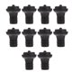 thumbnail image 1 of 10 tapones vertedores para botellas de vino al vacío (negros), 1 of 5