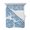 Steel-Blue, Slate, White, variant on Quilts Twin Size Bedding Set, Light Blue Monstera Deliciosa Lightweight Quilted Comforter, Summer Botanical Tropical Soft Reversible Bedspread Coverlet with Pillow Covers for All Season, 68" x 86"