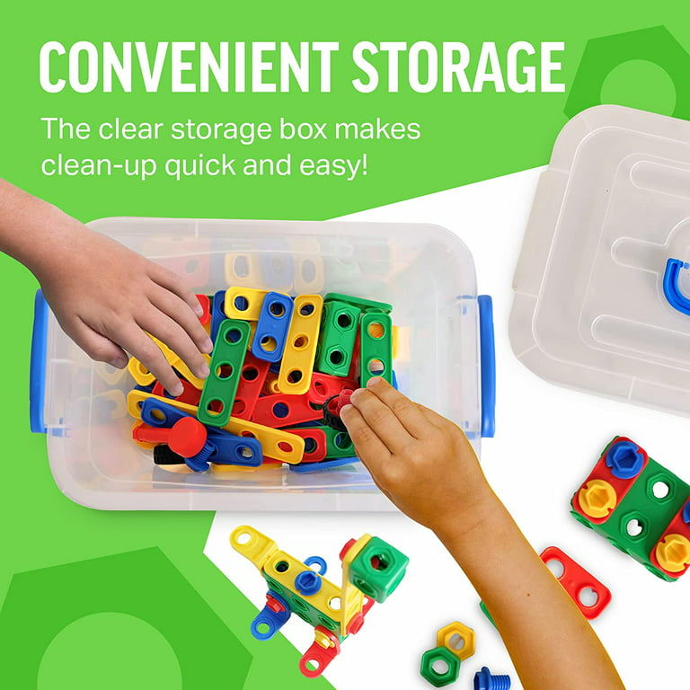Cheap Building Blocks Storage Box Transparent Children's Toy