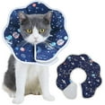 thumbnail image 1 of Soft Cat Recovery Collar, Adjustable Pet Cone Collar For After Surgery, Lightweight Elizabethan Collar For Cat Kitten, 1 of 5