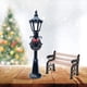 thumbnail image 4 of Calle De Navidad En Miniatura, Asiento De Banco De Parque, Mini Farola, Modelo De Casa De Muñecas, Camino De Pueblo De Navidad, Accesorios De Jardín De Hadas, 2 Uds. Minnieouse HA039251-00, 4 of 6