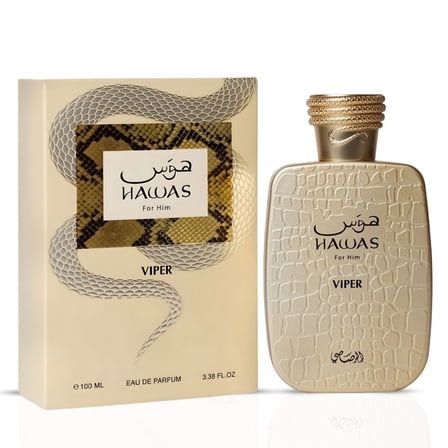 Hawas Viper Eau de Parfum Spray 100ml (3.4 oz) by Rasasi