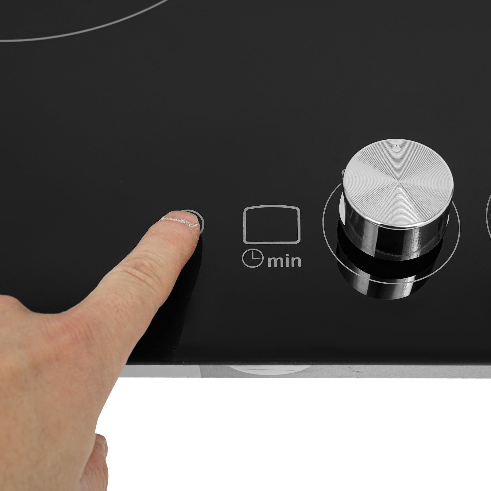 Electric Cooktop, Embedded Electric Stovetop 4 Burners Electric Cooktop 110V