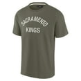 thumbnail image 2 of Unisex Fanatics Olive Sacramento Kings Elements Super Soft Short Sleeve T-Shirt, 2 of 3