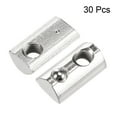 thumbnail image 2 of Uxcell M6 Roll in Spring T-nut with Ball for 3030 Series Rail with 8mm Slot 30 Pack, 2 of 4