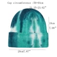 thumbnail image 3 of Sombreros de invierno para hombres y mujeres Orejeras de lana Sombrero de lana cálido, sombrero de punto con reborde de cúpula teñido anudado Fridja  nalpqowj1624, 3 of 7