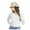 Beige, variant on Logo Plate Brushed Bucket Hat Choose Color: OS/Brown