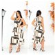 thumbnail image 1 of VESTIDO TIRANTES MALLA VISCOLYCRA Deng Xun unisex, 1 of 2