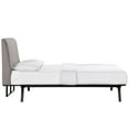 thumbnail image 2 of Modway Tracy Modern MDF and Rubberwood Full Bed in Cappuccino/Gray, 2 of 4
